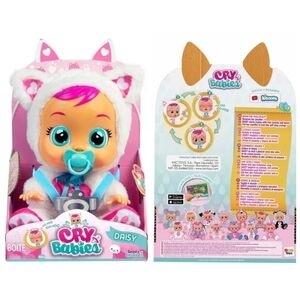 Cry Babies Daisy Baby Doll-Cat- NEW